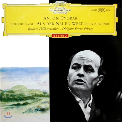 Berliner Philharmoniker, Ferenc Fricsay, Antonin Dvorak — Ferenc Fricsay 드보르작: 교향곡 9번 '신세계' (Dvorak: Symphony No.9 'From the New World') 앨범 커버