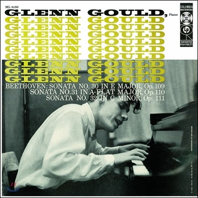 Glenn Gould 亥: ǾƳ ҳŸ 30, 31, 32 - ۷  (Beethoven: Piano Sonatas Opp.109,110,111) [LP]