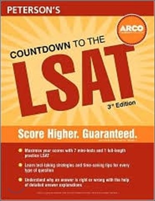 Peterson's Countdown to the LSAT, 3/E
