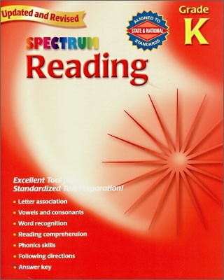 [Spectrum] Reading, Grade K (2007 Edition)