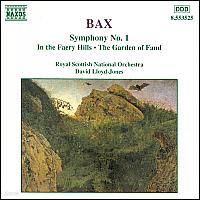 David Lloyd-Jones / 백스 : 교향곡 1번, 두 편의 교향시 (Bax : Symphony No. 1, Tone Poems'In The Faery Hills', 'The Garden Of Fand') (수입/8553525)