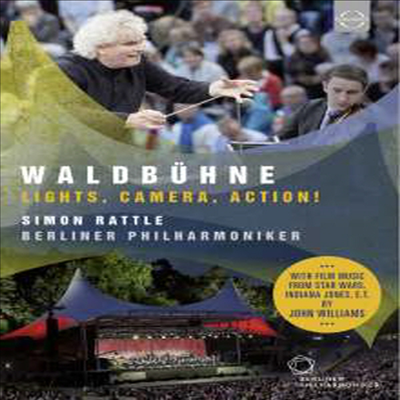 2015 Ʈ߳ ܼƮ -   (Berliner Philharmoniker - Waldbuhnenkonzert 2015) (DVD) (2015) - Simon Rattle