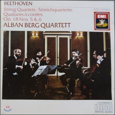 [߰] Alban Berg Quartett / Beethoven : String Quartets Op.18/5&6 (/cdc7471292)