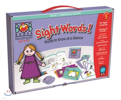 밥북스 Bob Books Reading Kit 5 : Sight Words 1