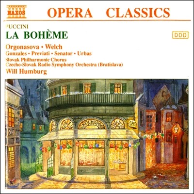 Will Humburg / Luba Orgonasova 푸치니: 라보엠 (Puccini: La Boheme)
