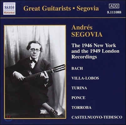 ȵ巹  1946, 49   -  / κ /  / ι (Andres Segovia - Bach / Villa-Lobos / Ponce / Torroba)