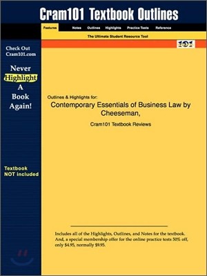 Studyguide for Contemporary Essentials of Business Law by Cheeseman, ISBN 9780130804006