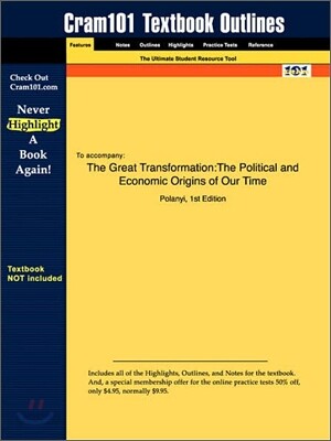 Studyguide for the Great Transformation: The Political and Economic Origins of Our Time by Polanyi, ISBN 9780807056790