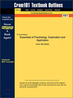 Studyguide for Essentials of Psychology: Exploration and Application by Coon, ISBN 9780534362911