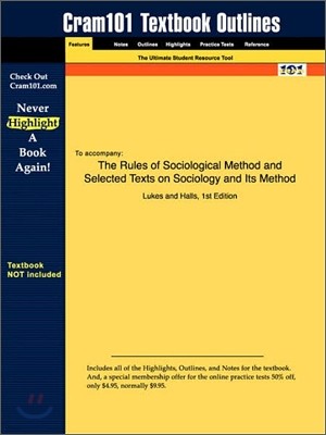 Studyguide for The Rules of Sociological Method and Selected Texts on Sociology and Its Method by Halls, Lukes &, ISBN 9780029079409