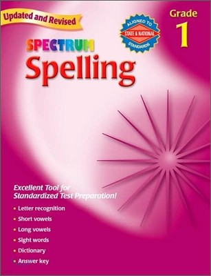[Spectrum] Spelling, Grade 1 (2007 Edition)