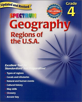 [Spectrum] Geography, Grade 4 : Regions of the U.S.A. (2007 Edition)