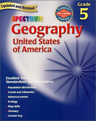 [Spectrum] Geography, Grade 5 : United States of America (2007 Edition)