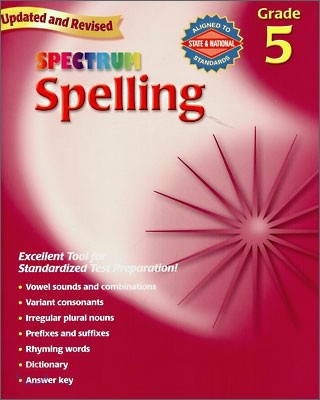 [Spectrum] Spelling, Grade 5 (2007 Edition)