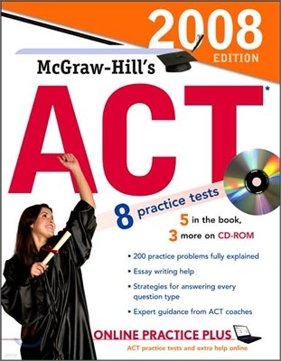 McGraw-Hill's ACT 2008 with CD-ROM, 2/e