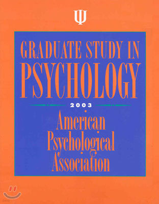 Graduate Study in Psychology 2004