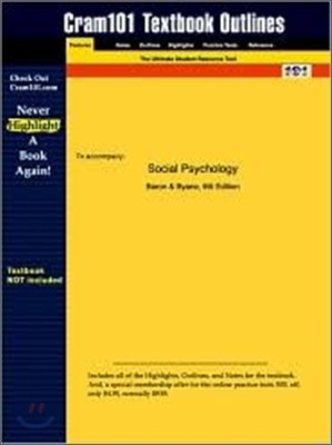 Studyguide for Social Psychology by Byane, Baron &, ISBN 9780205279562