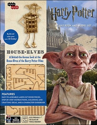 Incredibuilds : Harry Potter House-Elves Deluxe Book and Model Set