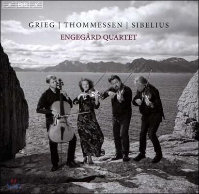 Engegard Quartet ׸ / ú콺 / ö  ޼:   (Grieg / Sibelius / Olav Anton Thommessen: String Quartets)