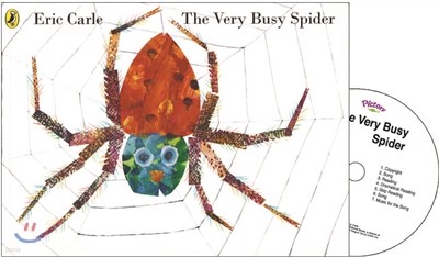 Pictory Set Step 1-46 : The Very Busy Spider (Book & CD)