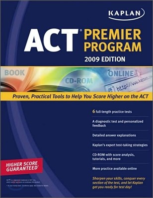 Kaplan ACT Premier Program 2009 (with CD-ROM)