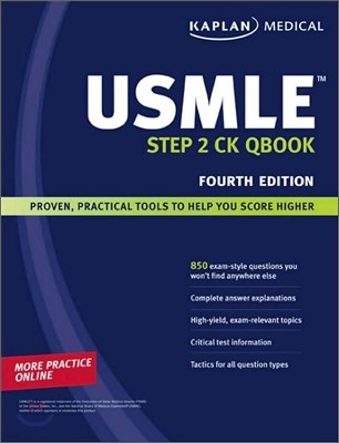 Kaplan Medical USMLE Step 2 Ck Qbook, 4/E