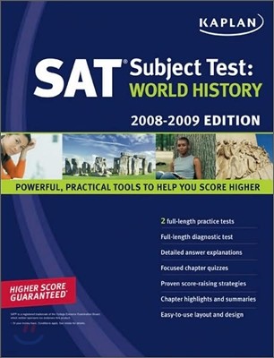 Kaplan SAT Subject Tests : World History 2008-2009