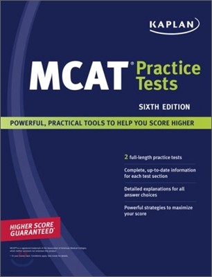 Kaplan MCAT Practice Tests, 6/E