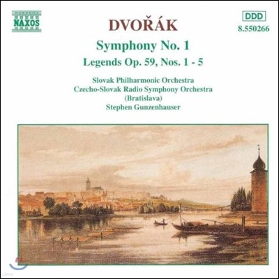 Stephen Gunzenhauser 庸:  1,  (Dvorak: Symphony No.1, Legends Op.59 Nos.1-5)