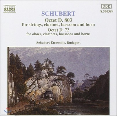 Schubert Ensemble Budapest Ʈ:   (Schubert: Octet D.803, D.72)