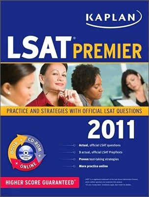 Kaplan LSAT 2011 Premier with CD-ROM
