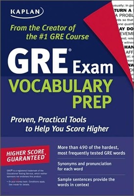 Kaplan GRE Exam Vocabulary Prep, 4/E