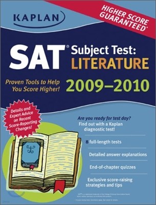 Kaplan SAT Subject Test : Literature, 2009-2010