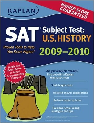 Kaplan SAT Subject Test : U.S. History 2009-2010