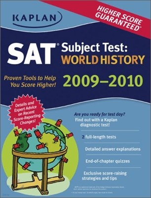 Kaplan SAT Subject Test : World History, 2009-2010
