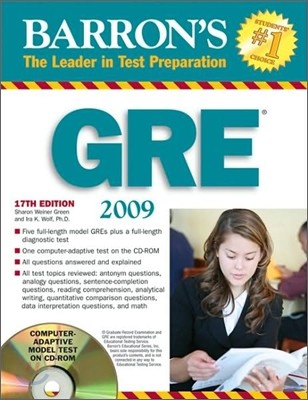 Barron's GRE with CD-ROM