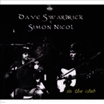 Dave Swarbrick & Simon Nicol — In The Club 앨범 커버