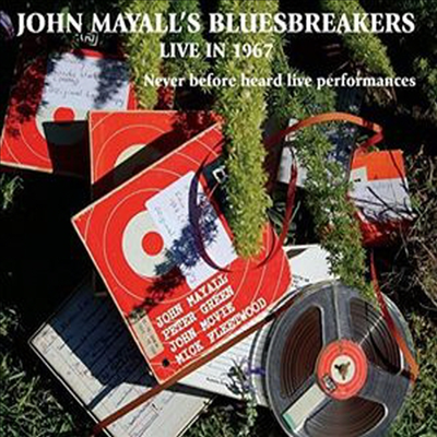 John Mayall's Bluesbreakers — Live In '67 (Gatefold) 앨범 커버