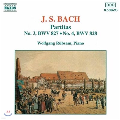 Wolfgang Rubsam : ĸƼŸ 3, 4 (Bach: Partitas BWV827, 828)