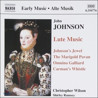 Christopher Wilson  : Ʈ  (John Johnson: Lute Music - Johnson's Jewel, The Marigold Pavan, Omnino Galliard, Carman's Whistle)