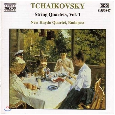 New Haydn Quartet 차이코프스키: 현악 사중주 1집 - 1번, 2번 (Tchaikovsky: String Quartets Vol.1 - Op.11, Op.22)