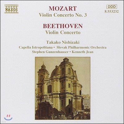 Takako Nishizaki Ʈ / 亥: ̿ø ְ (Mozart: Violin Concerto No.3 K.216 / Beethoven: Violin Concerto Op.61)
