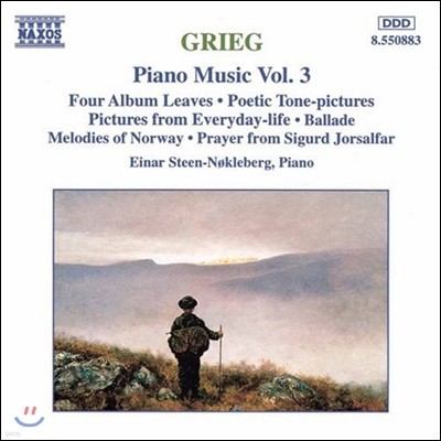 Einar Steen-Nokleberg 그리그: 피아노 작품 3집 - 시를 담은 정경, 노르웨이의 노래 (Grieg: Piano Music Vol.3 - Poetic Tone-Pictures, Melodies of Norway)