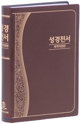 개역개정판 성경전서 (소/펄비닐/무색인/NKR62ETU/검정/갈색/청색)