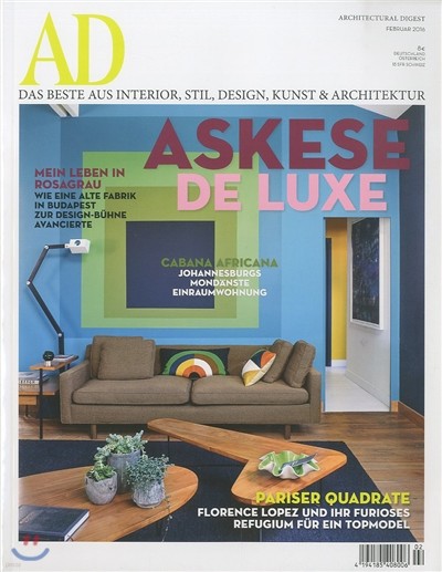 Architecture Digest DE () : 2016 02