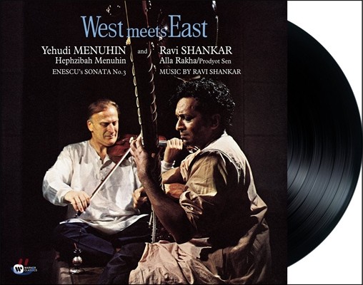ĵ ޴ΰ  ī - Ʈ  ̽Ʈ (Yehudi Menuhin & Ravi Shankar - West Meets East) [LP]
