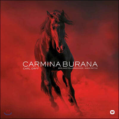 Simon Rattle 칼 오르프: 카르미나 부라나 - 사이먼 래틀, 크리스티안 게르하허 (Carl Orff: Carmina Burana) [LP]