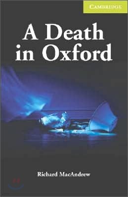 Cambridge English Readers Starter : A Death in Oxford (Book & CD)