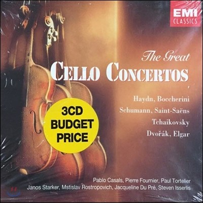 V.A. / The Great Cello Concertos (3CD/Digipack/̰/cec3d0051)