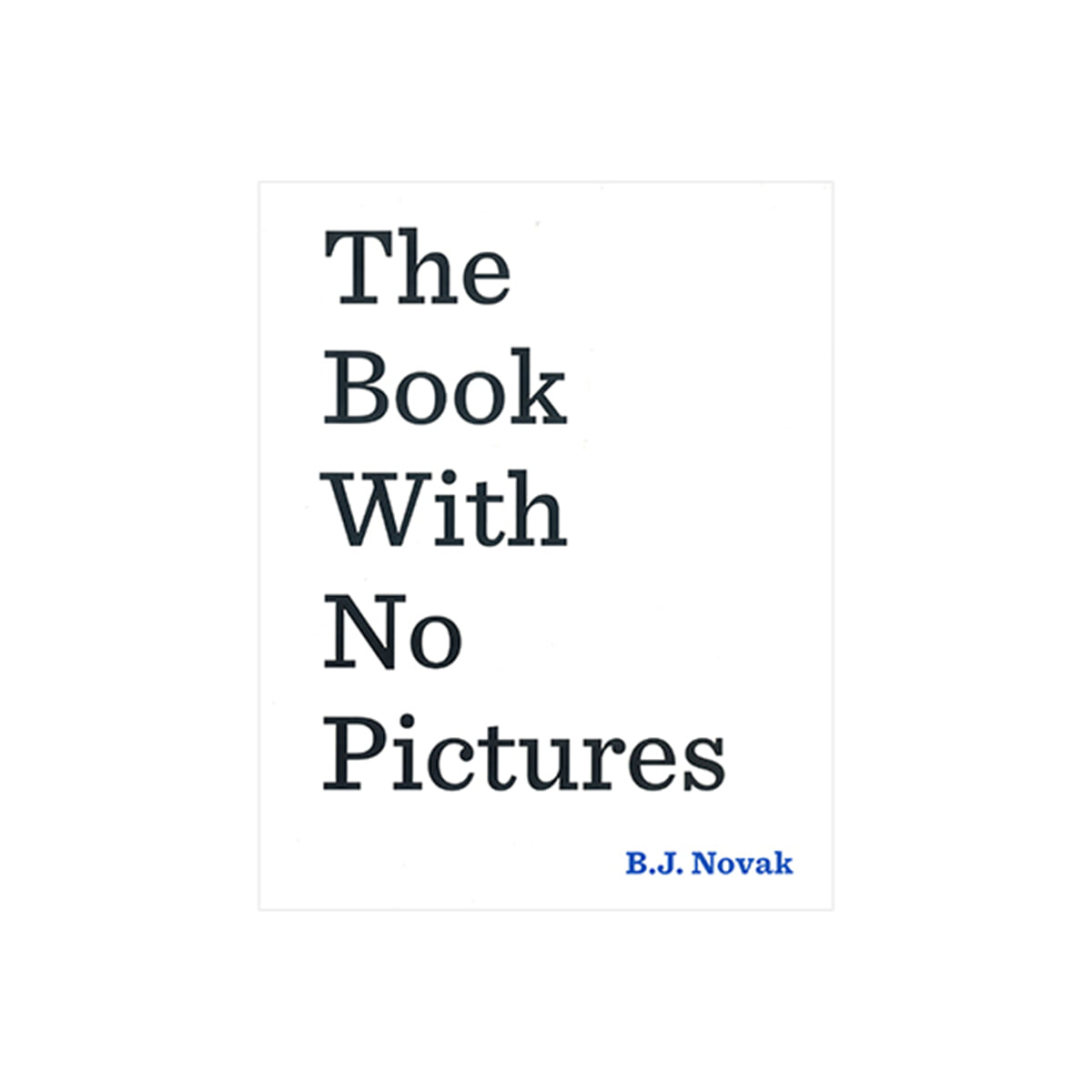 The Book With No Pictures